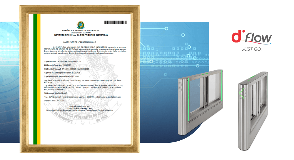 Digicon receives INPI’s Certificate of Addition of Invention to the dFlow Patent Letter